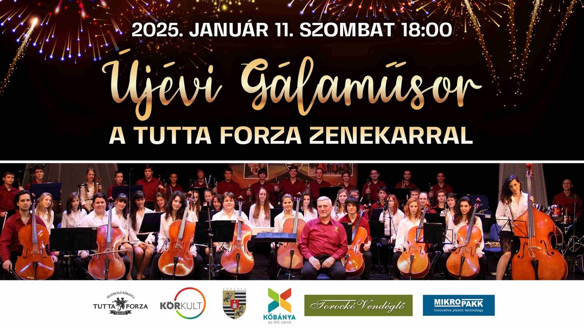 \u00daj\u00e9vi koncert a Tutta Forza zenekarral