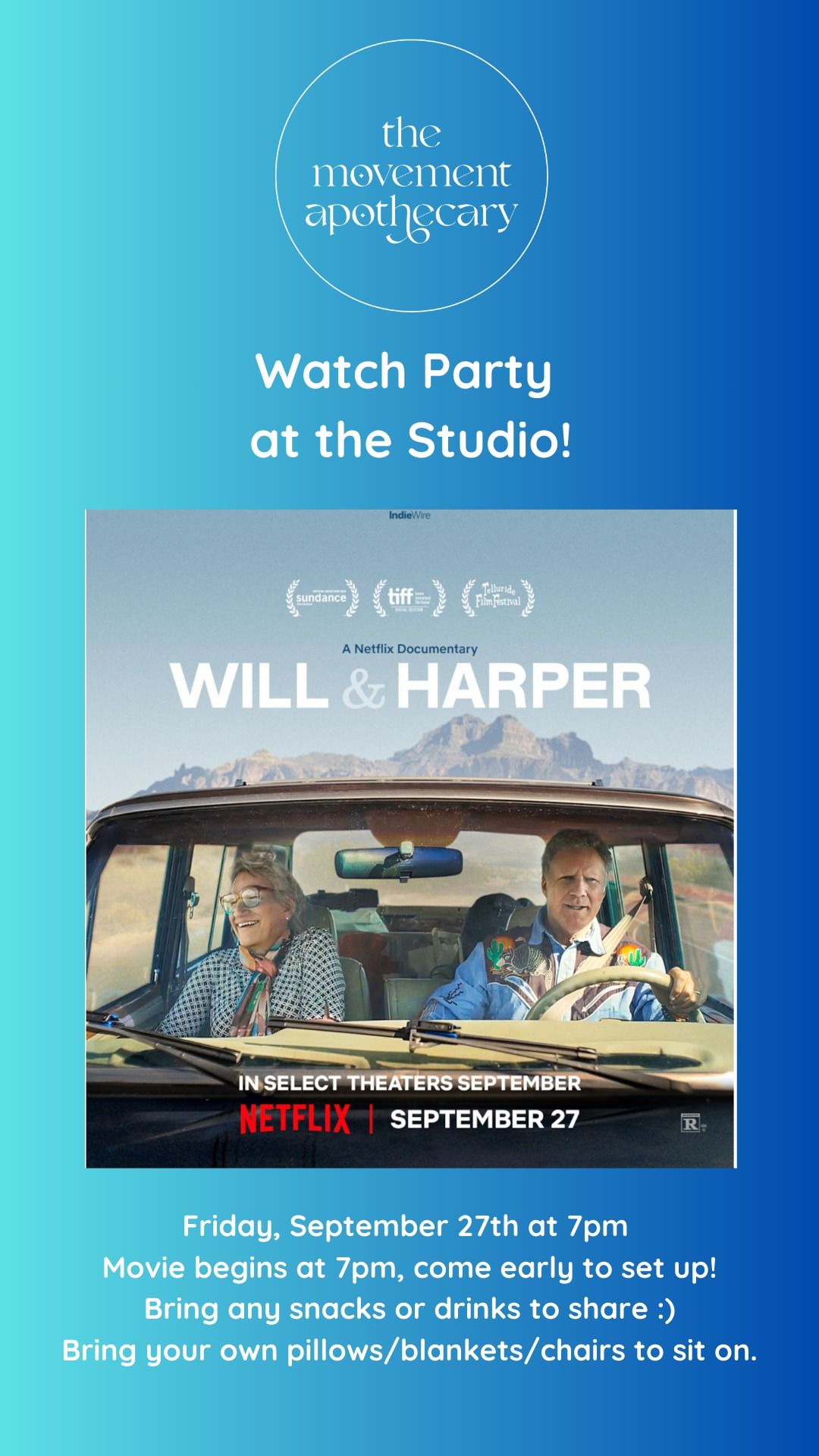 Will & Harper Watch Party