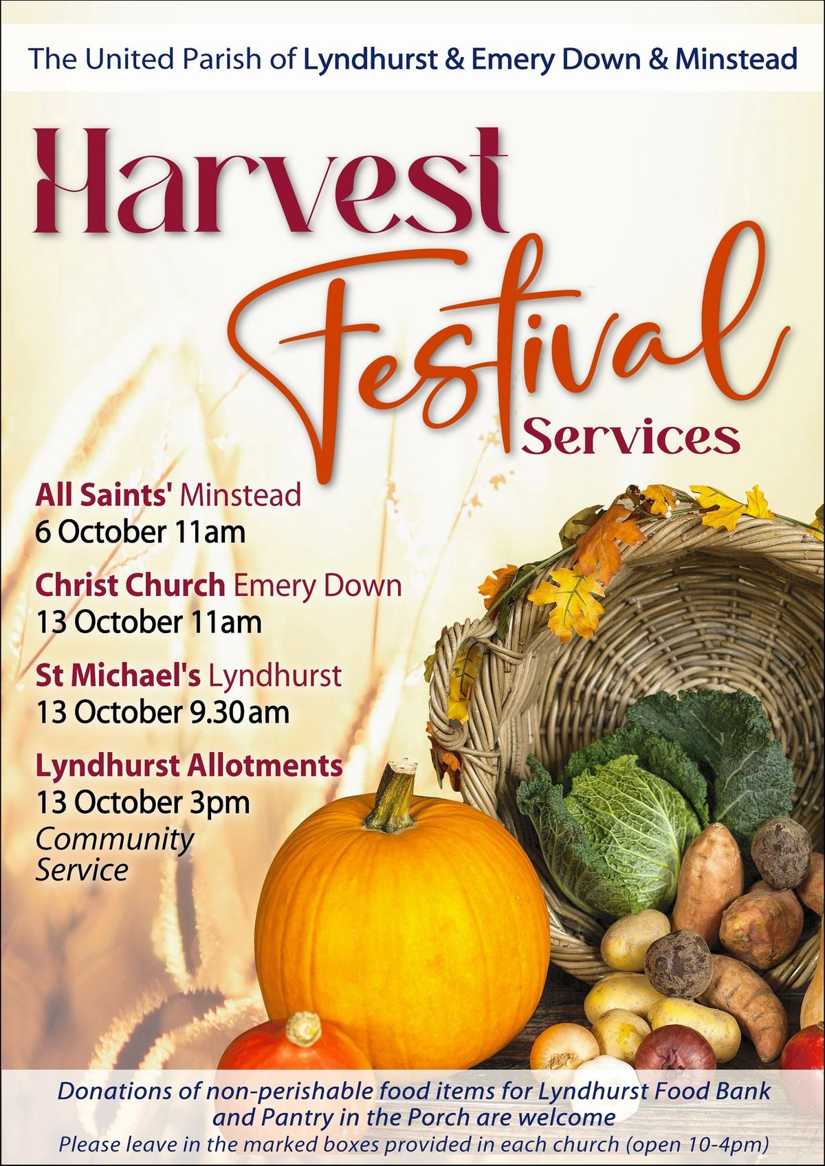 Community Harvest Celebration - at Lyndhurst allotments.