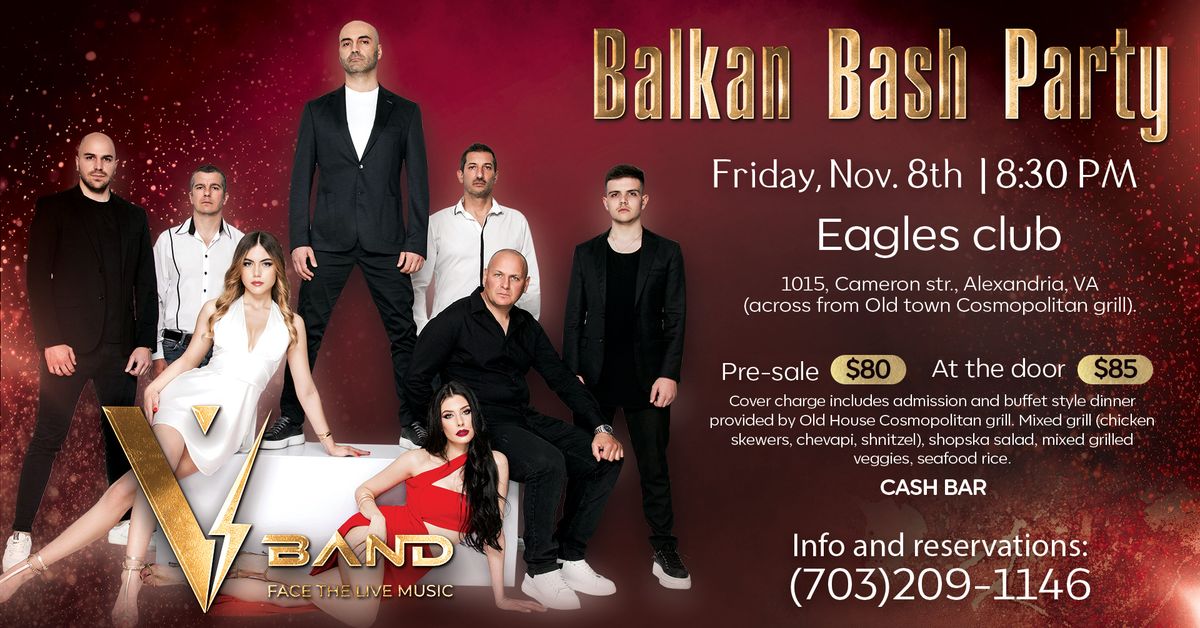 V-Band: Balkan Party with Live Music in Washington D.C.