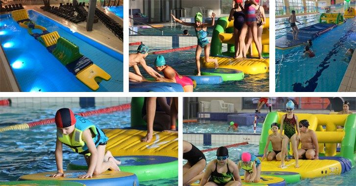 Kinderparty mit Aquapark-Action!