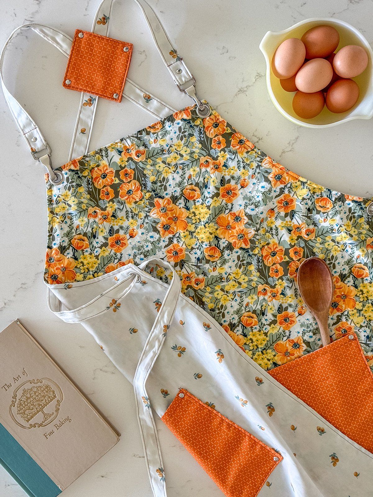 Reversible Apron with Heather