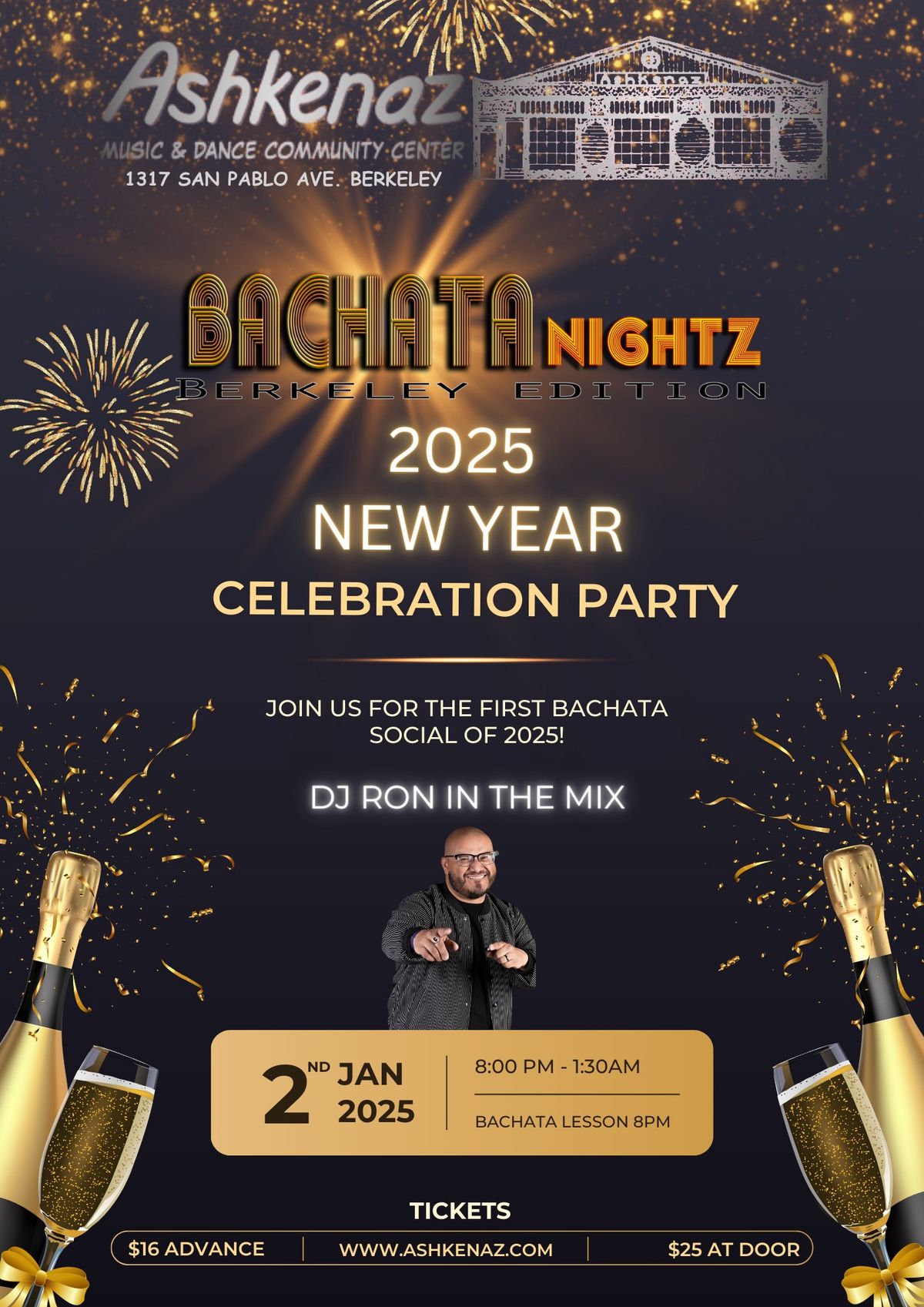 BACHATANightz Berkeley- NEW YEAR Edition!