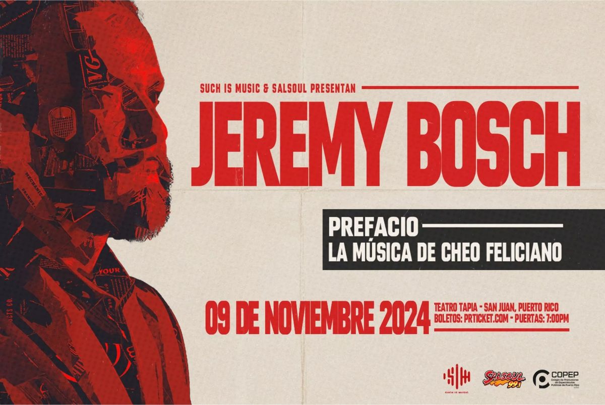 Jeremy Bosch - Prefacio: La m\u00fasica de Cheo Feliciano