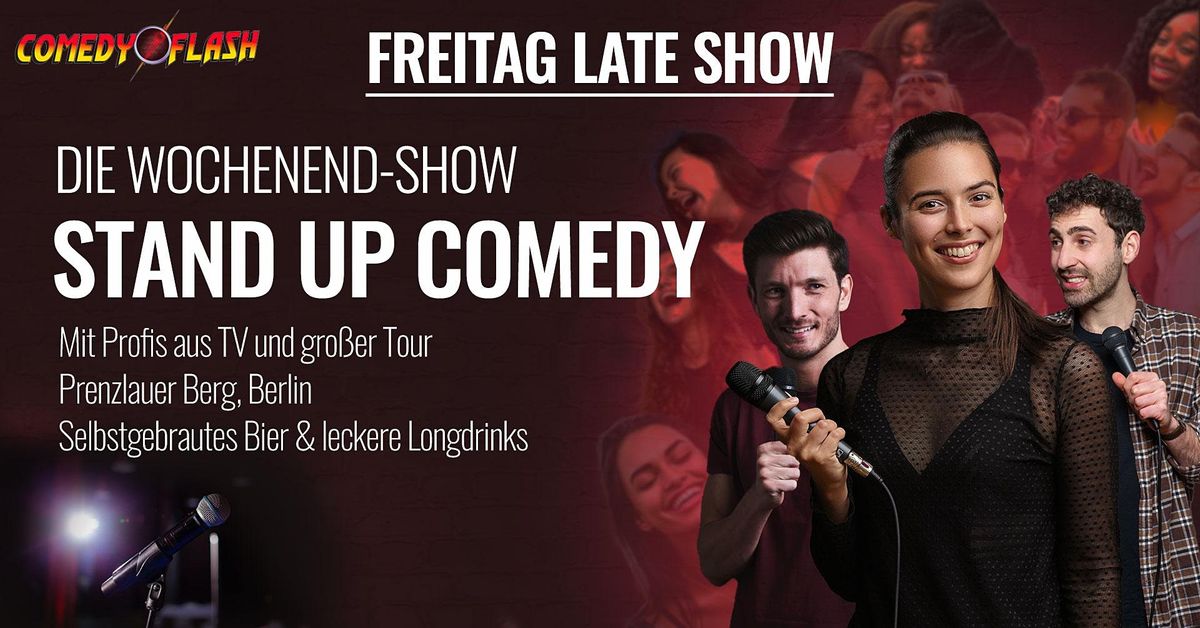 Comedyflash - Die Latenight Stand Up Comedy Show in Berlin Prenzlauer Berg