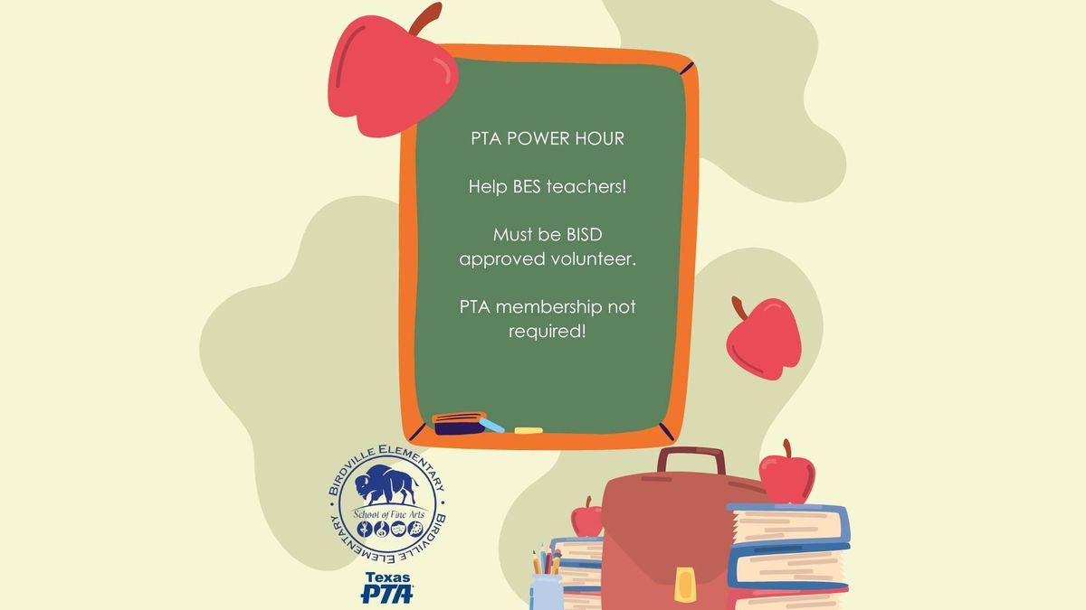 Birdville Elementary PTA Power Hour