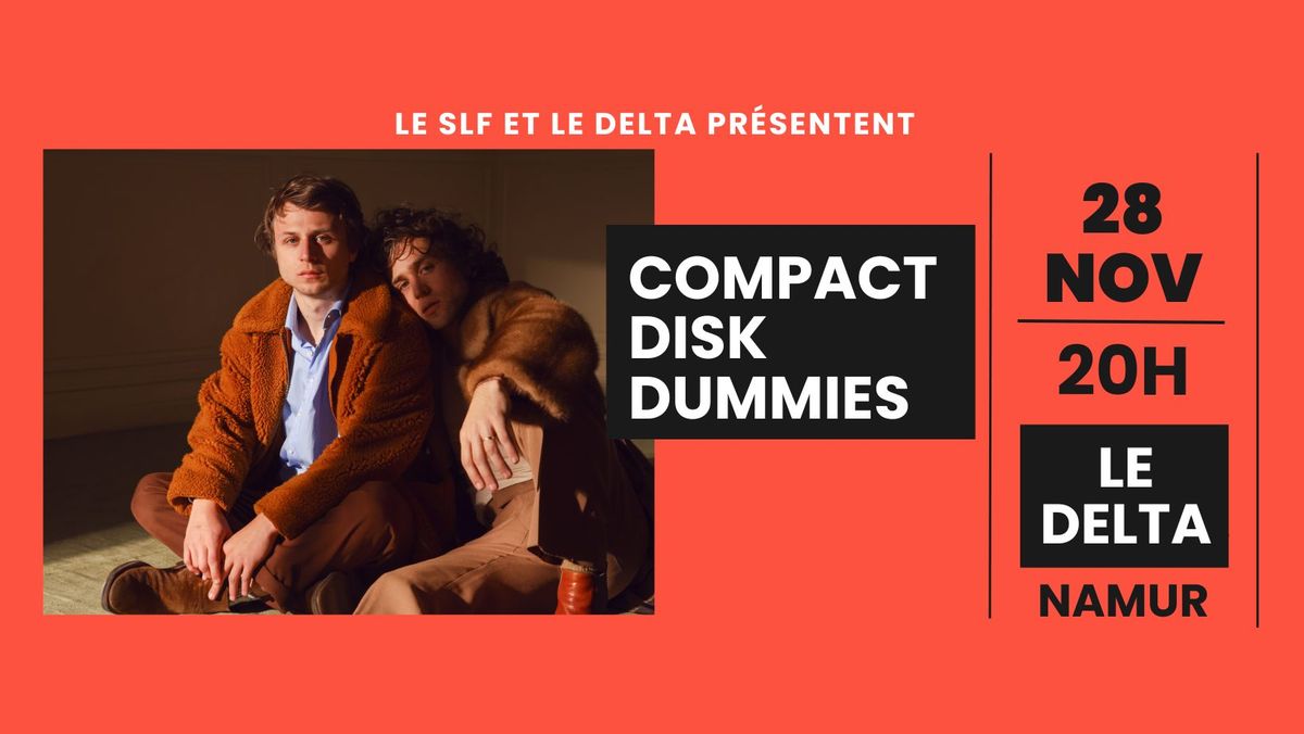 Compact Disk Dummies en concert au Delta \u2022 Namur