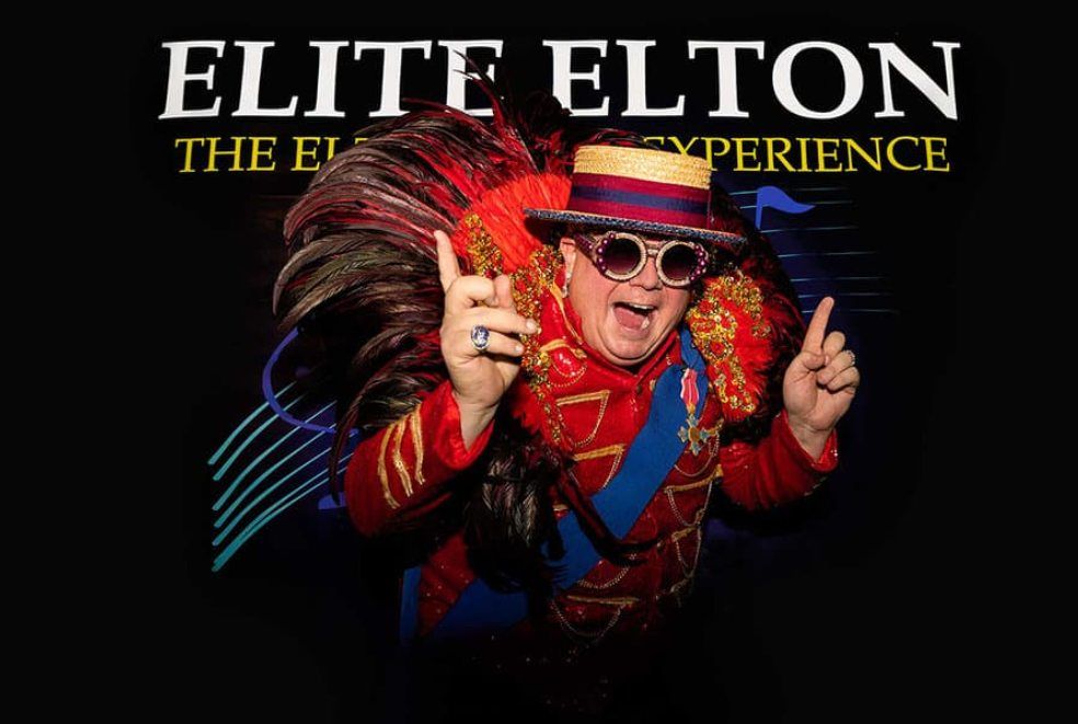 Tributes in the Teepee! Elite Elton the Elton John Experience