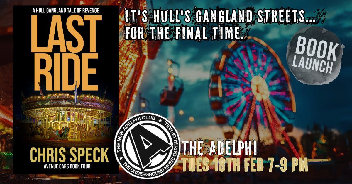 The Last Ride - book launch at the Adelphi