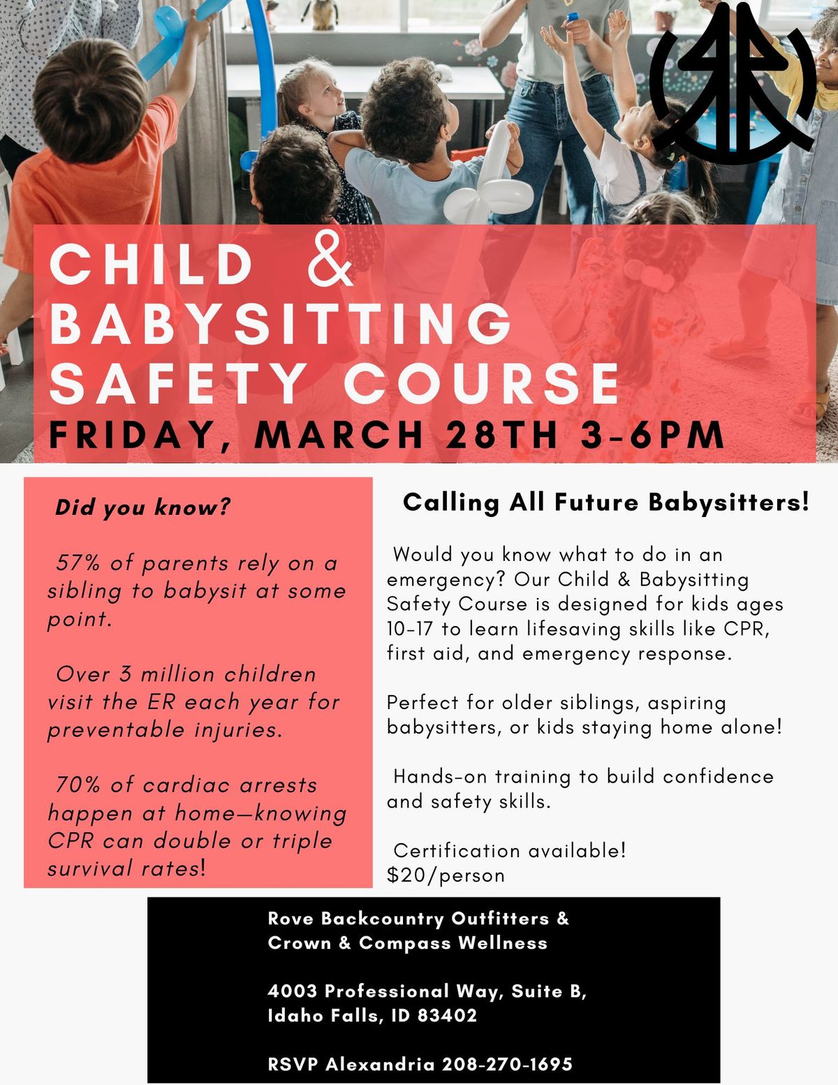 Child & Babysitting Safety Course- March