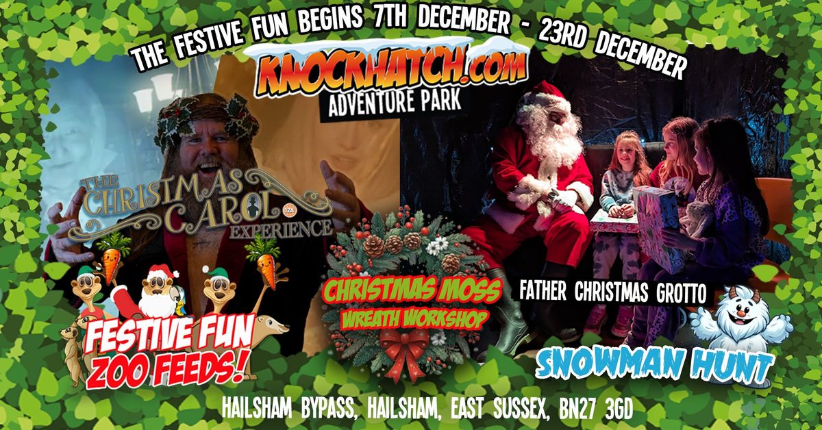 Christmas Festive Fun at Knockhatch Adventure Park