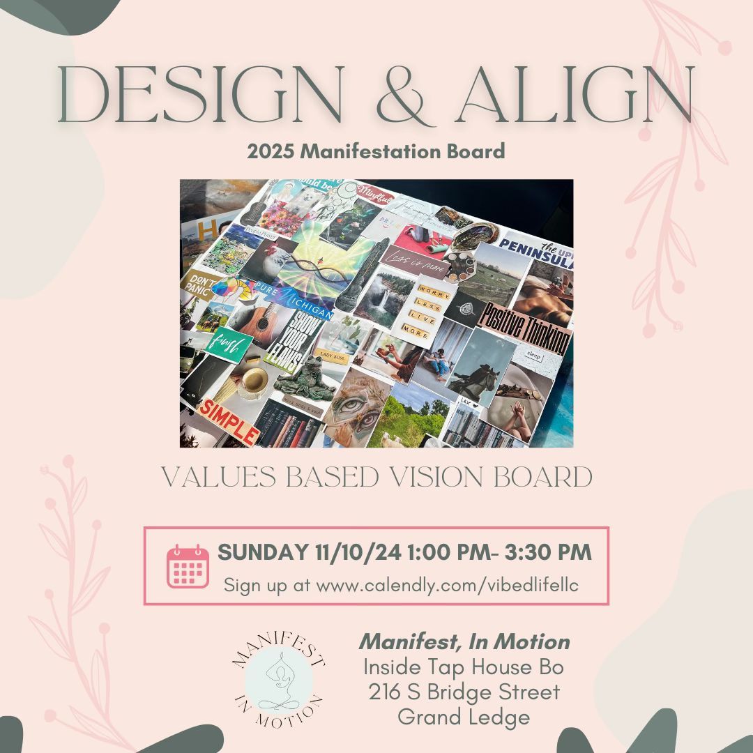 Design & Align your 2025 - Manifestation Vision Board Event