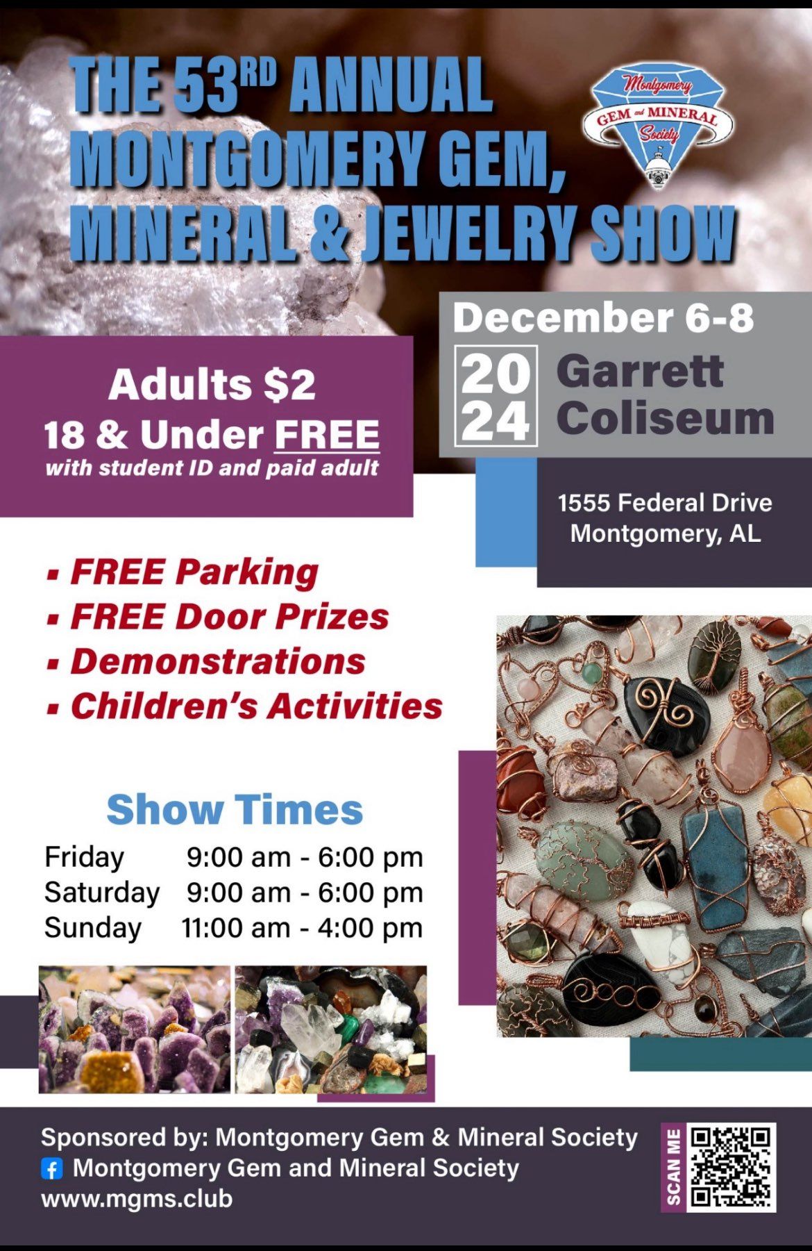 53rd Annual Montgomery Gem, Mineral, and Jewelry Show