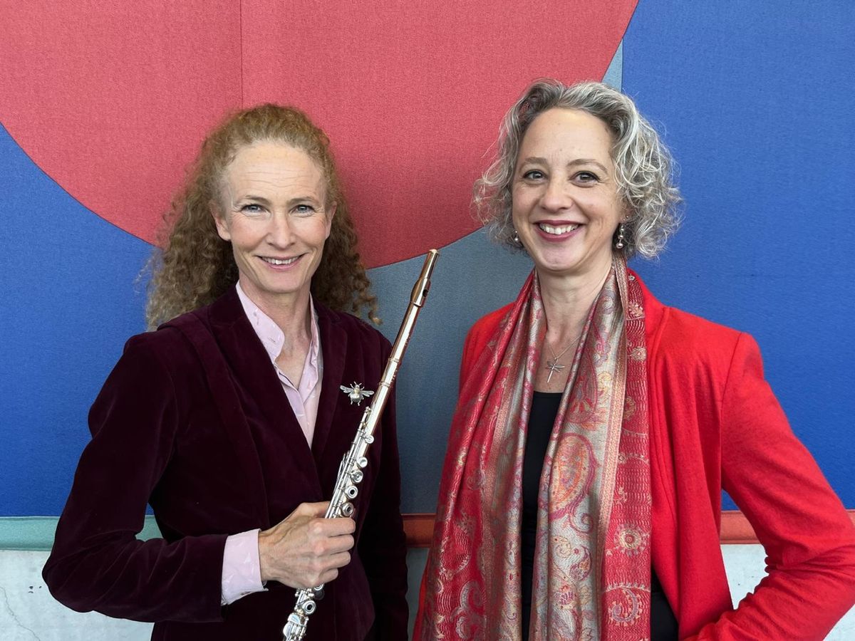 Bridget Douglas (flute) and Rachel Thomson (piano)