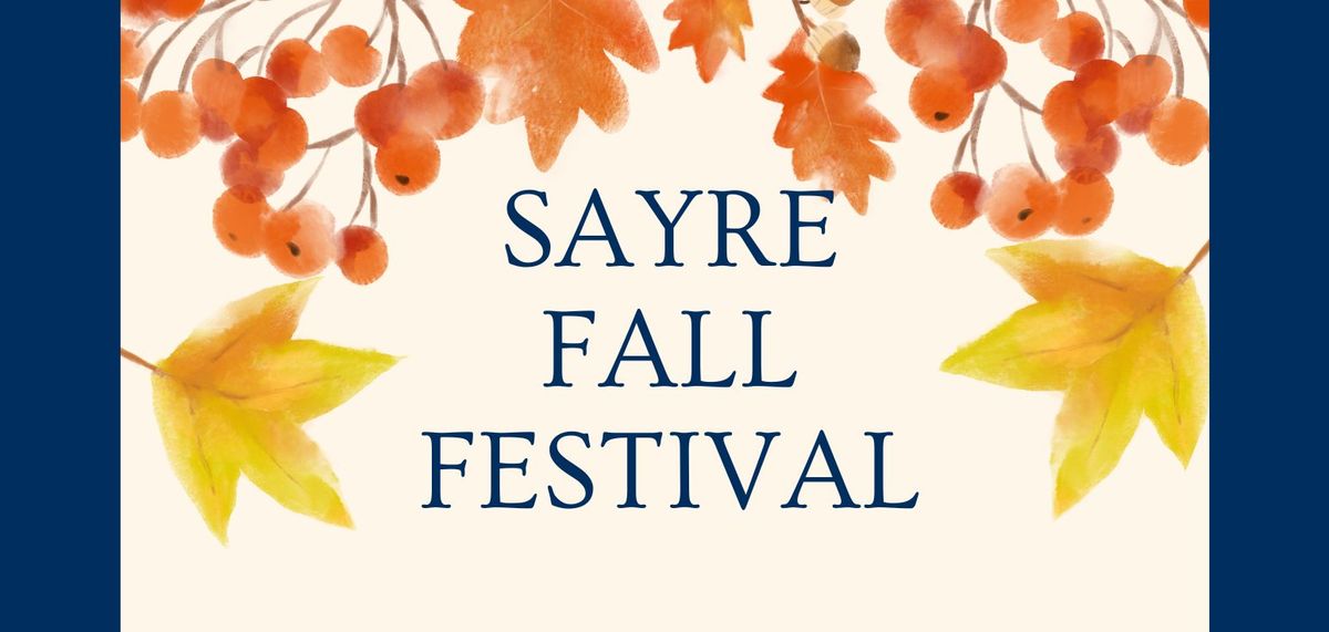 Sayre Fall Festival