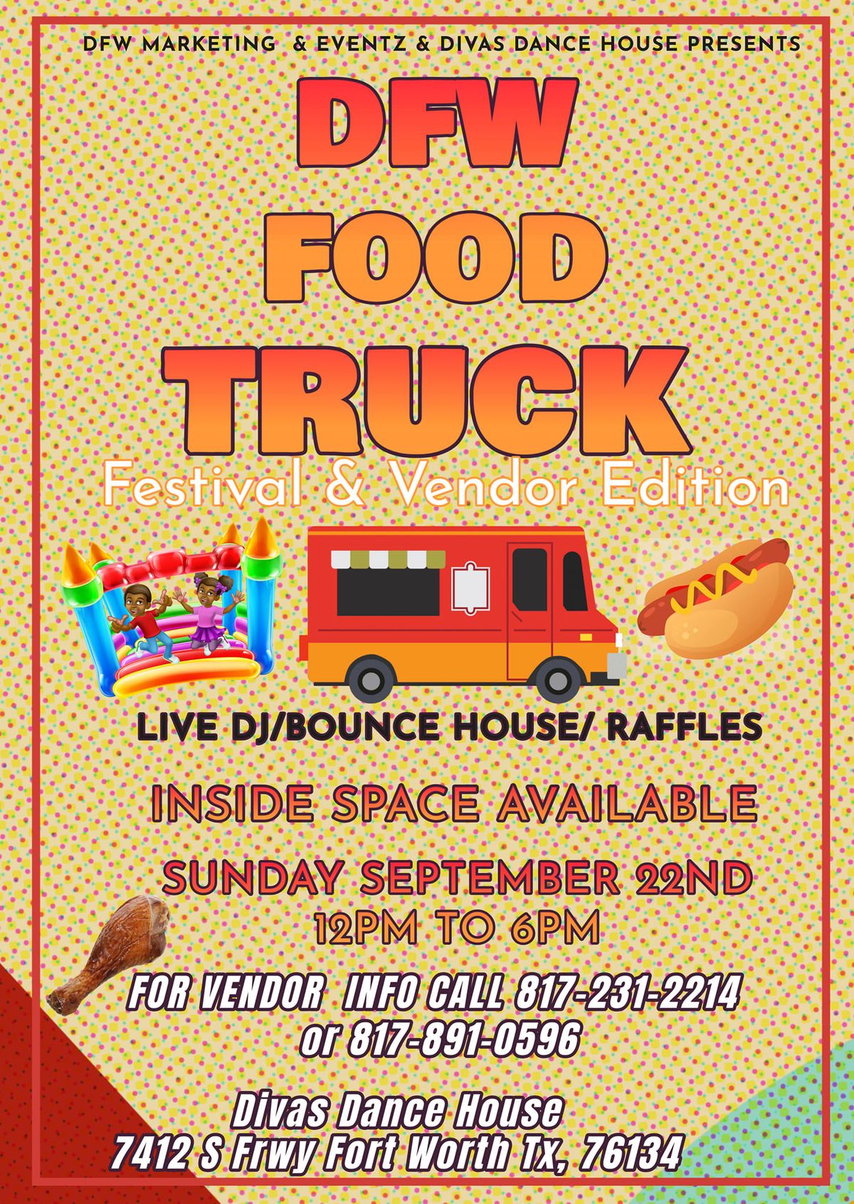 DFW FOOD TRUCK FESTIVAL & VENDOR EDITION 