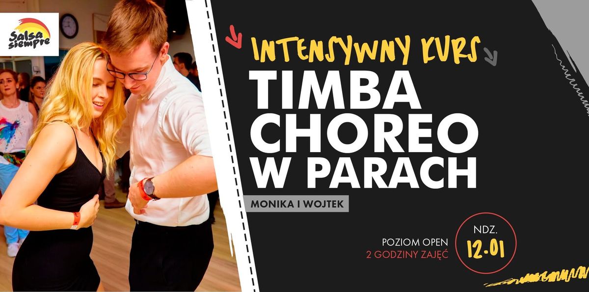 Intensywny kurs! Timba choreo w parach! 