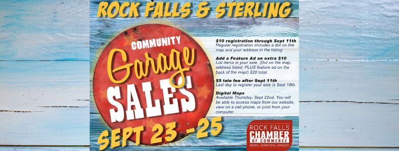 Fall Community Garage Sales - Rock Falls & Sterling