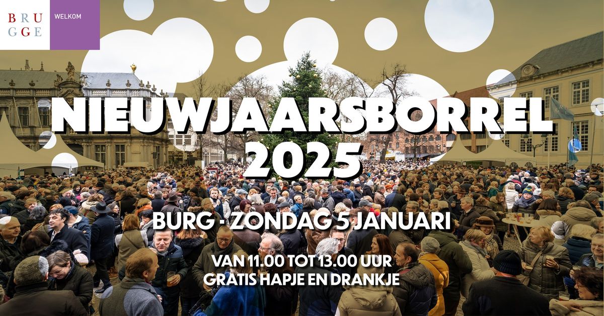 Nieuwjaarsborrel Stad Brugge 2025