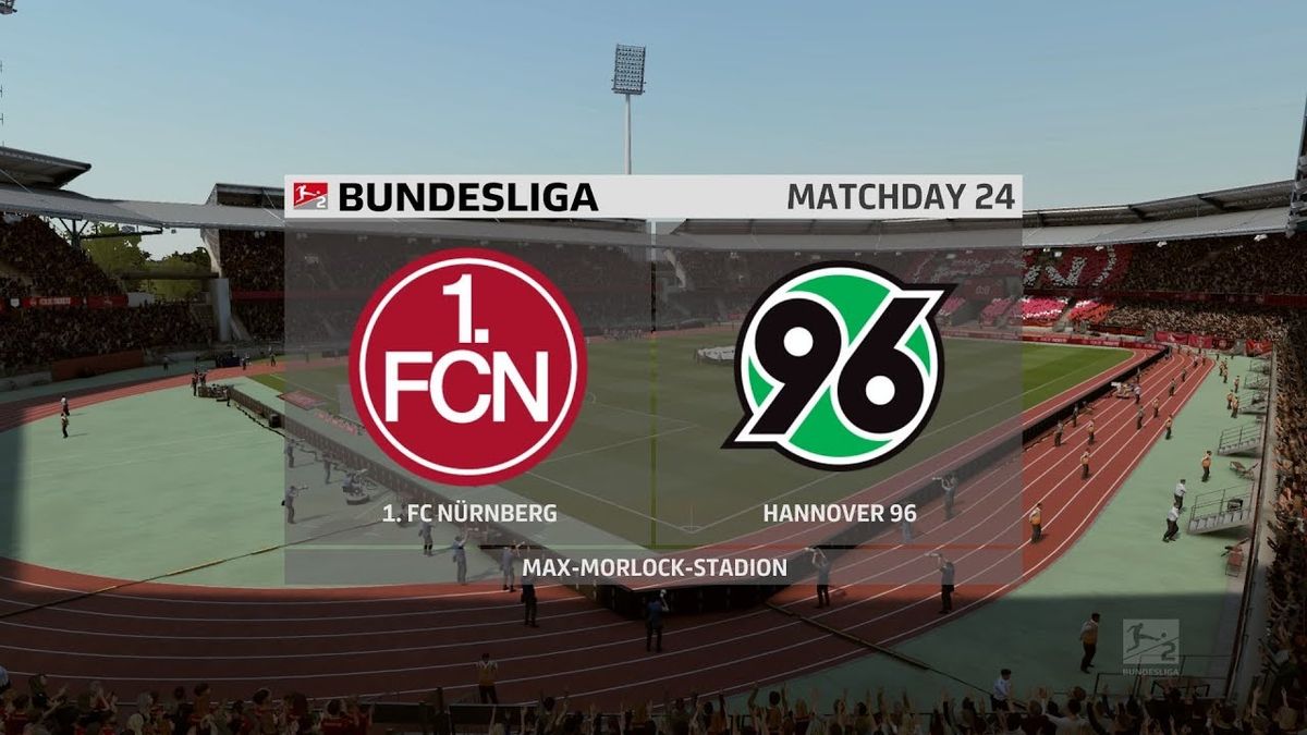 1. FC Nurnberg vs Hannover 96 at Max-Morlock-Stadion