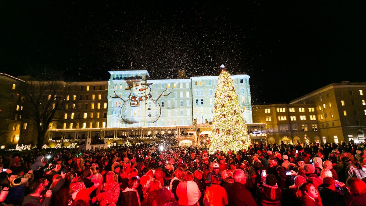 French Lick Springs Hotel Tree Lighting