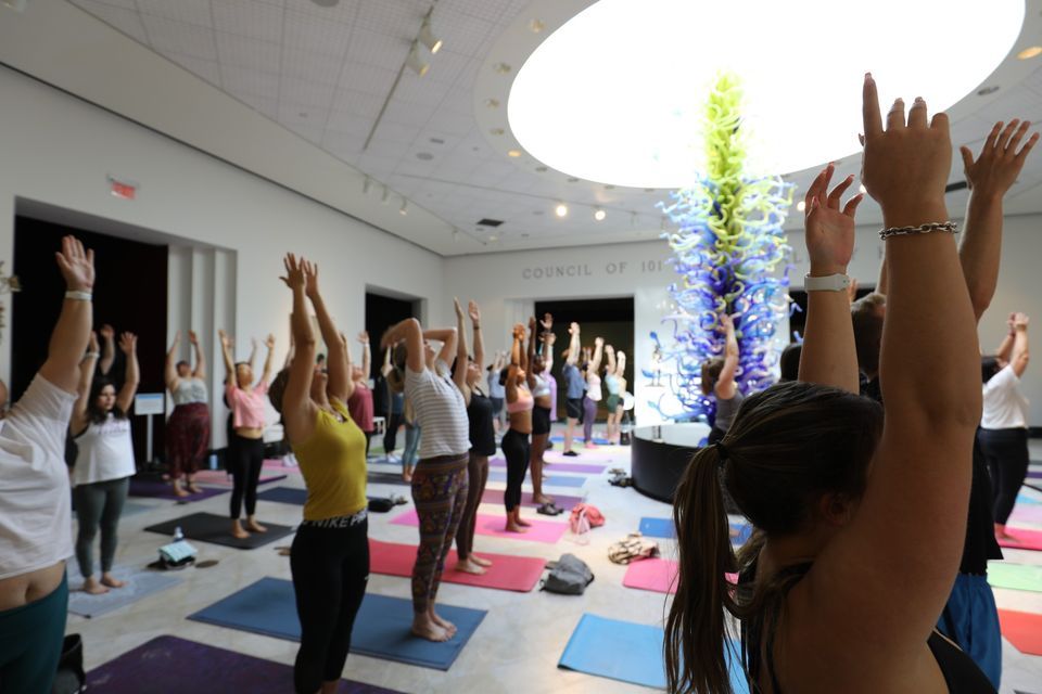 Yoga in the Galleries