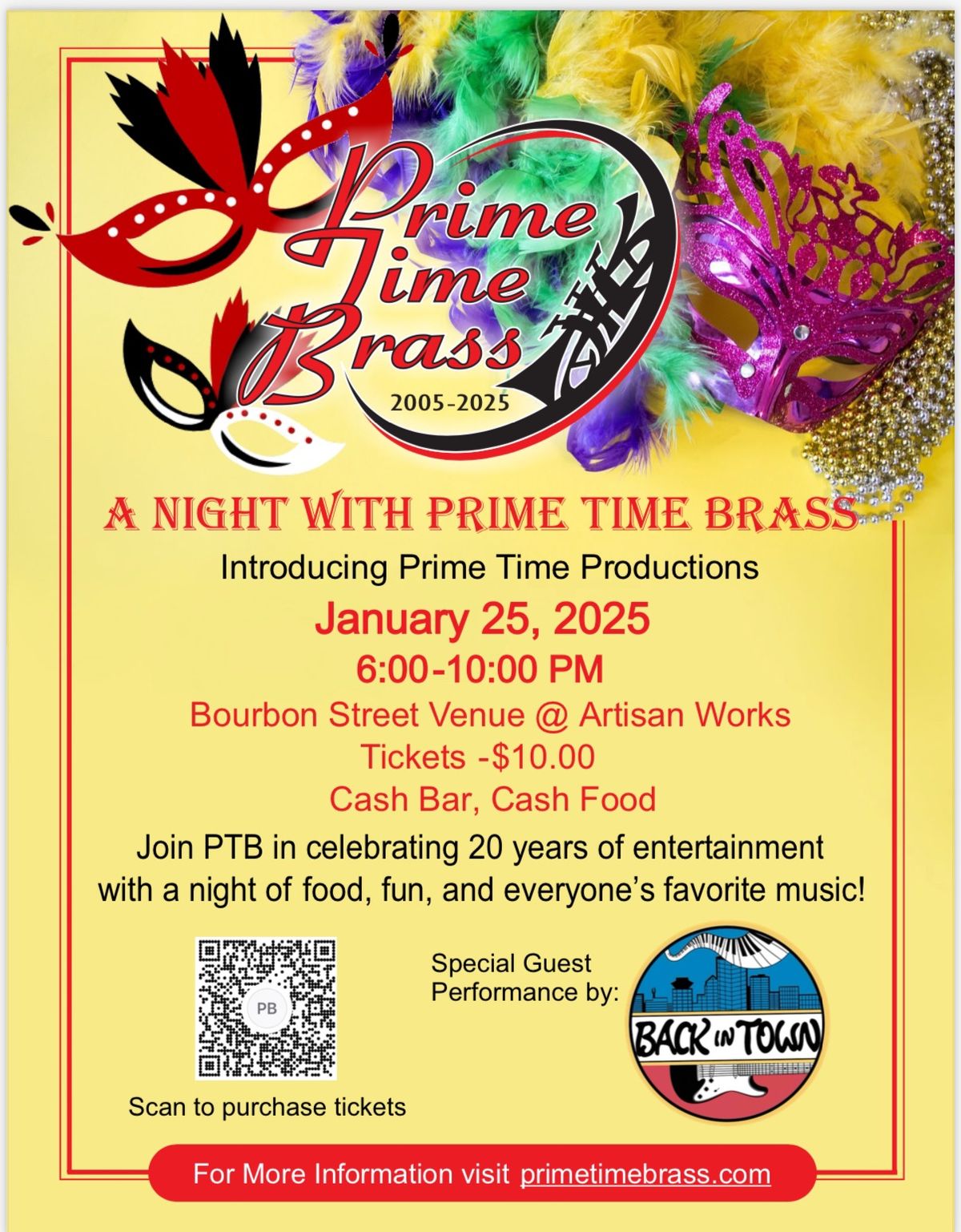 A Night with Prime Time Brass