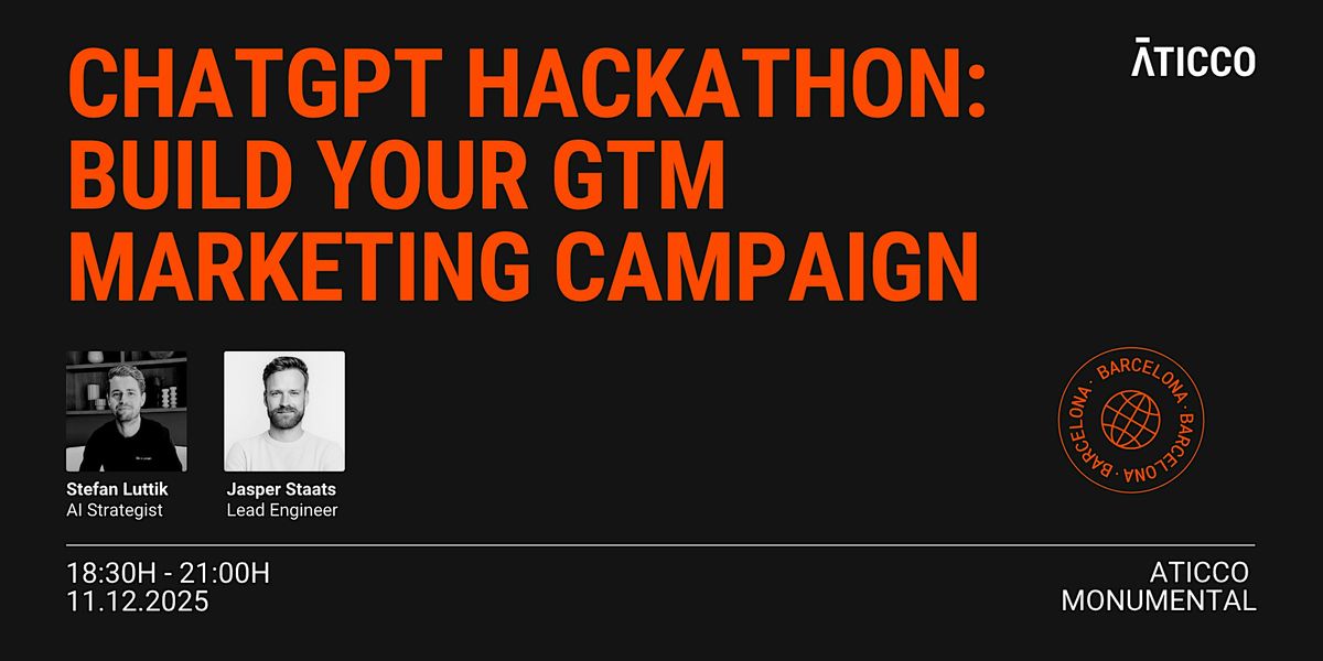 ChatGPT Hackathon: Build Your GTM Marketing Campaign