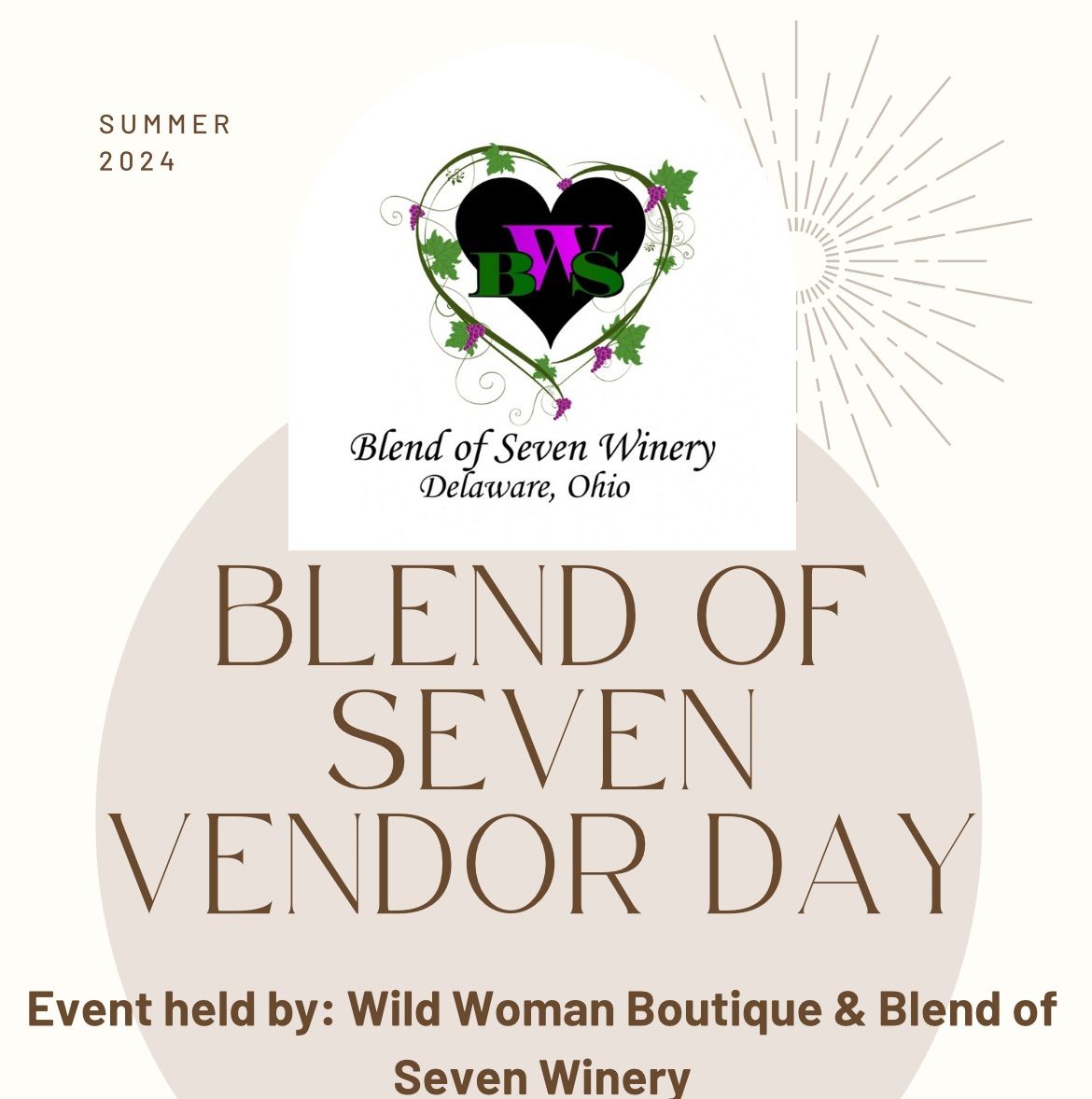 Blend of Seven Vendor Days! 