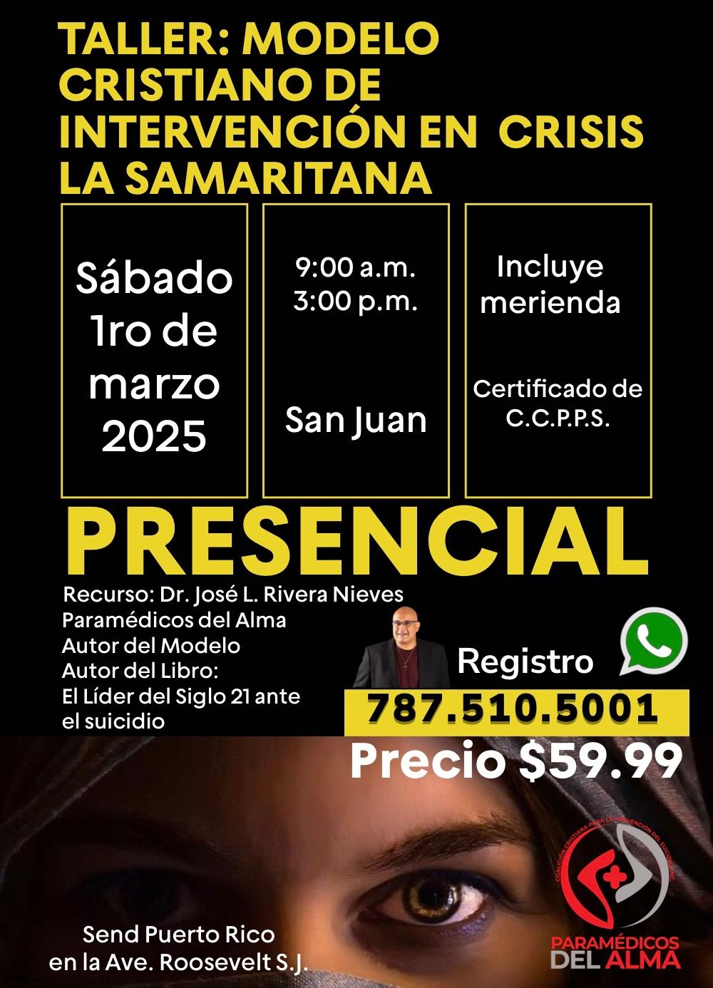 Taller de Intervenci\u00f3n en Crisis (Cristiano) La Samaritana 