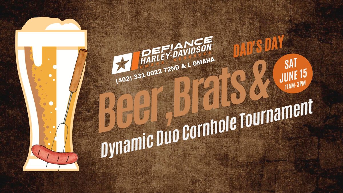 Beer, Brats & Dynamic Duo Cornhole Tournament