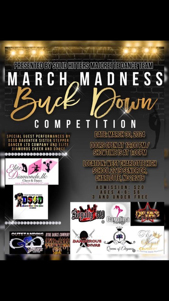 March Madness Buck Down Competition 