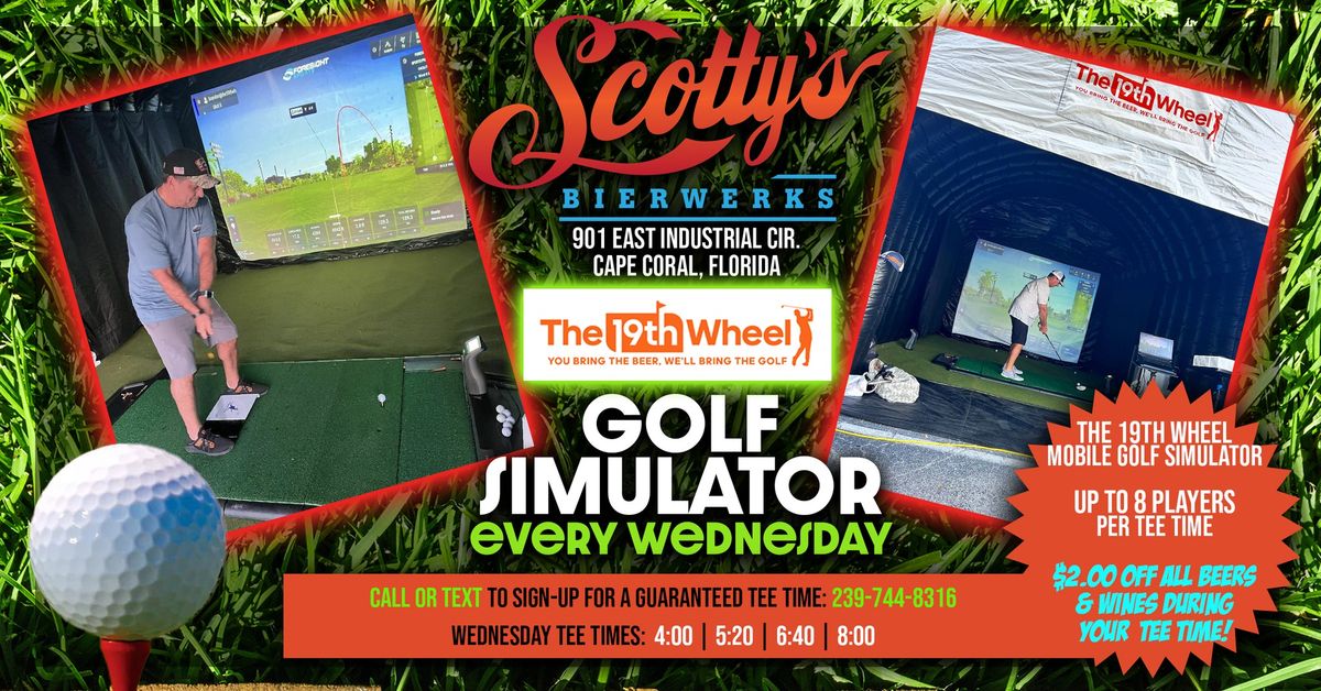 Weekly Golf Simulator @ Scotty's Bierwerks