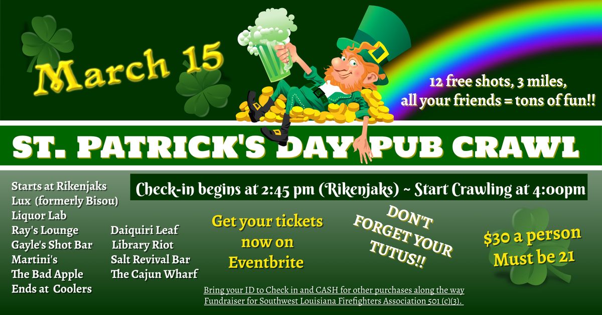 2025 St. Patrick's Day Pub Crawl