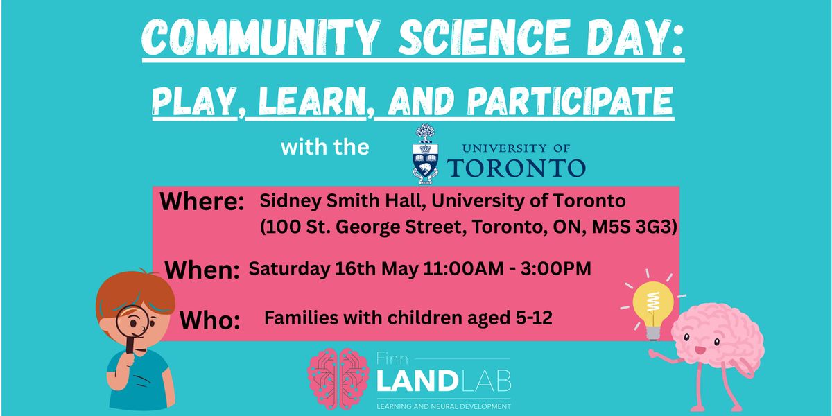 Community Science Day at the University of Toronto