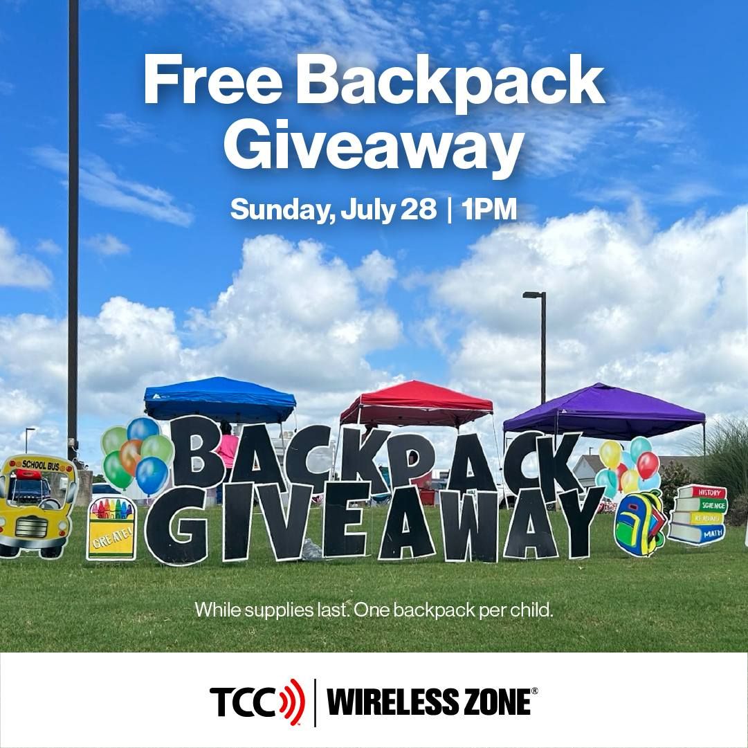 2024 Backpack Giveaway!!, Wireless Zone, Verizon Authorized Retailer