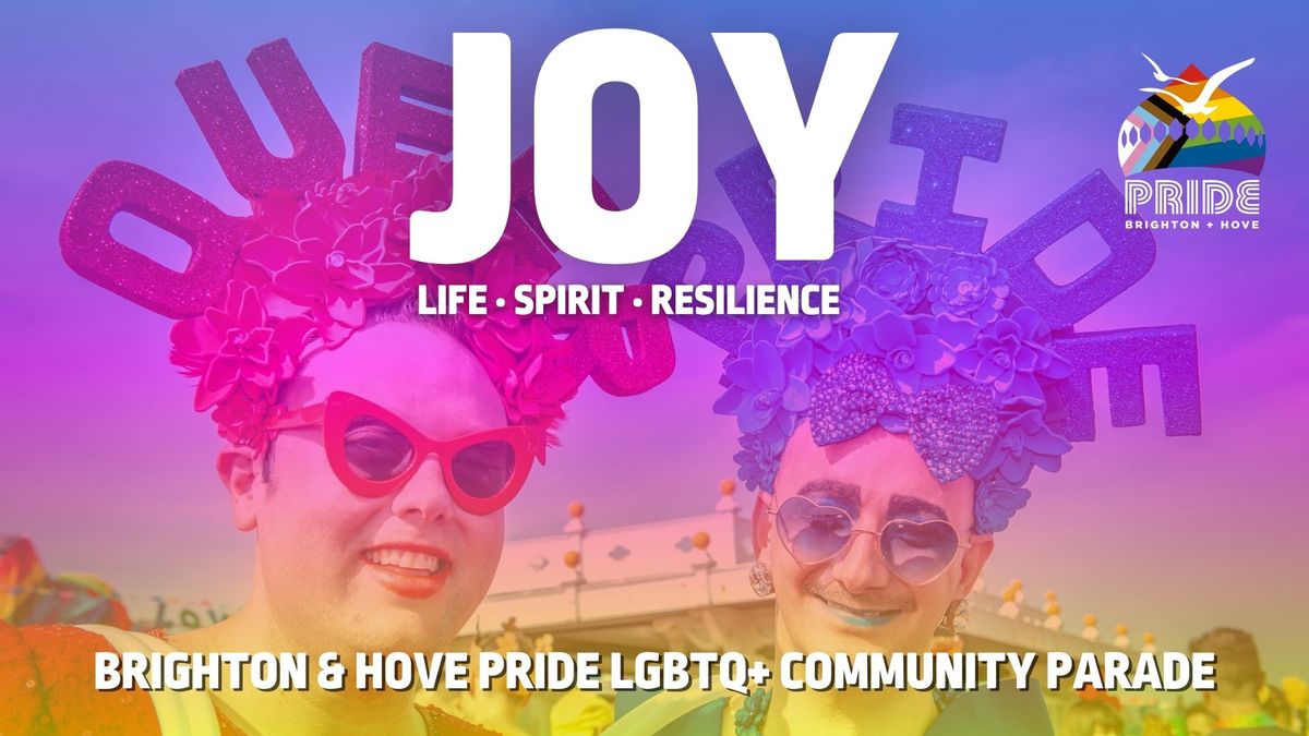 The Brighton & Hove Pride LGBTQ+ Community Parade 2024 