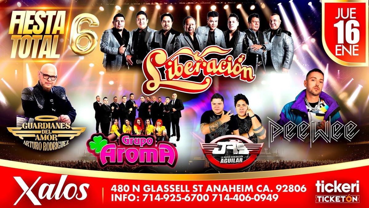 FIESTA TOTAL 6 EN ANAHEIM 