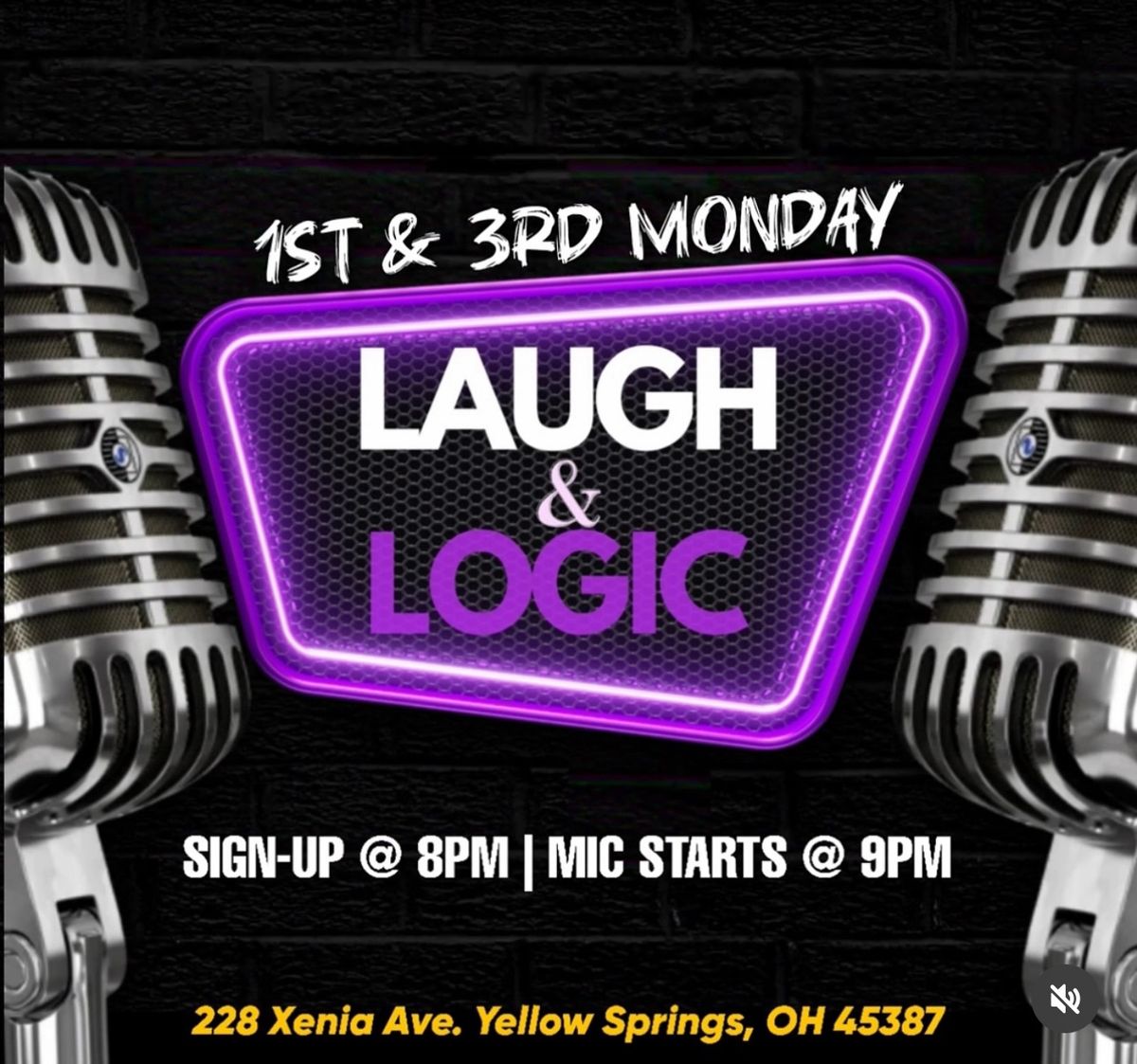 Laugh & Logic comedy open mic