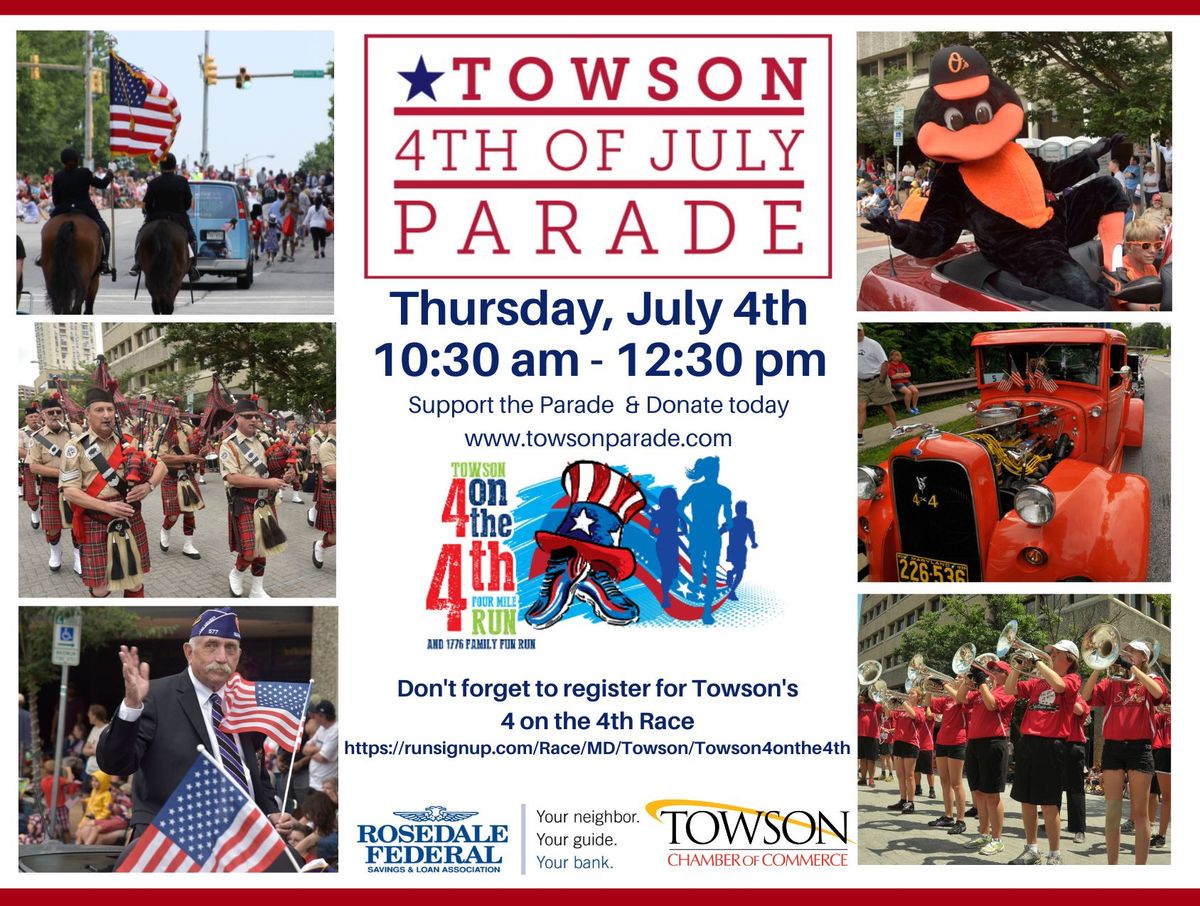 Towson 4th of July Race & Parade
