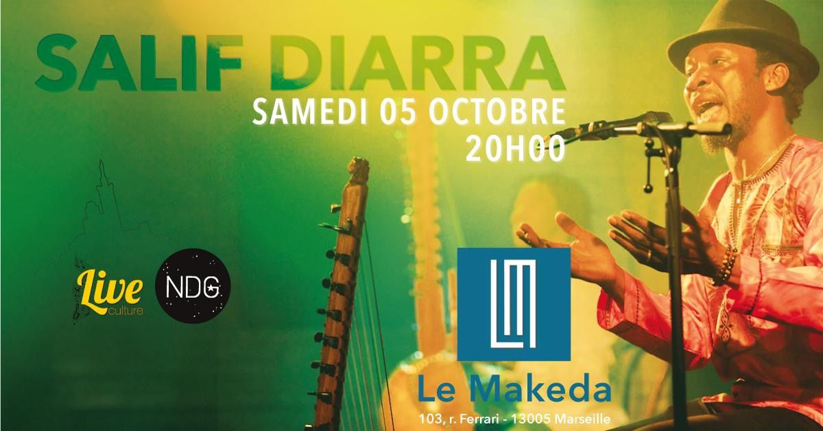 Salif Diarra en concert au Makeda