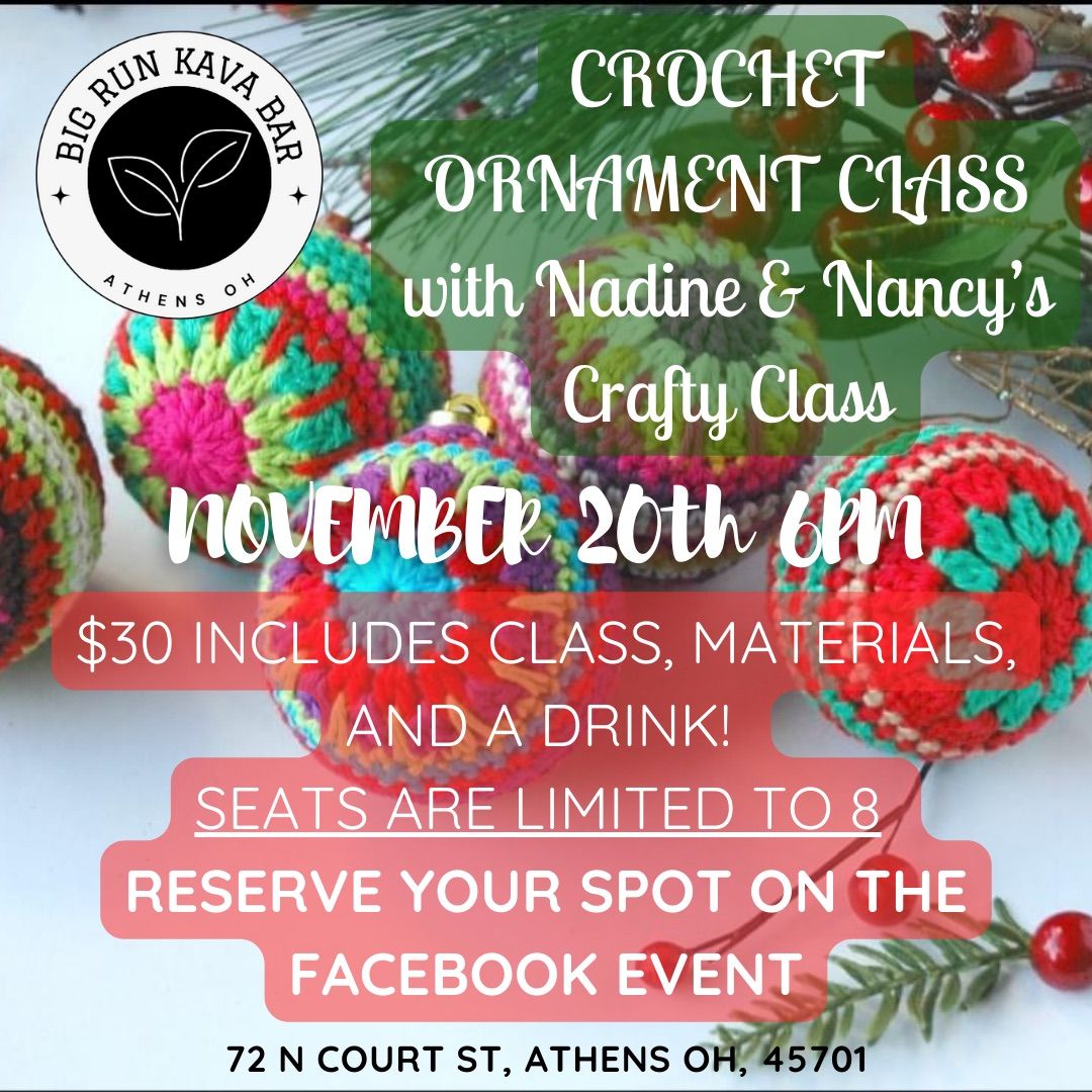 Crochet Ornament Class