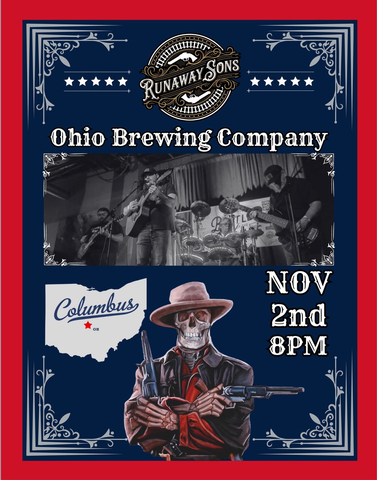 Runaway Sons Live At Ohio Brewing Company in Columbus, OH