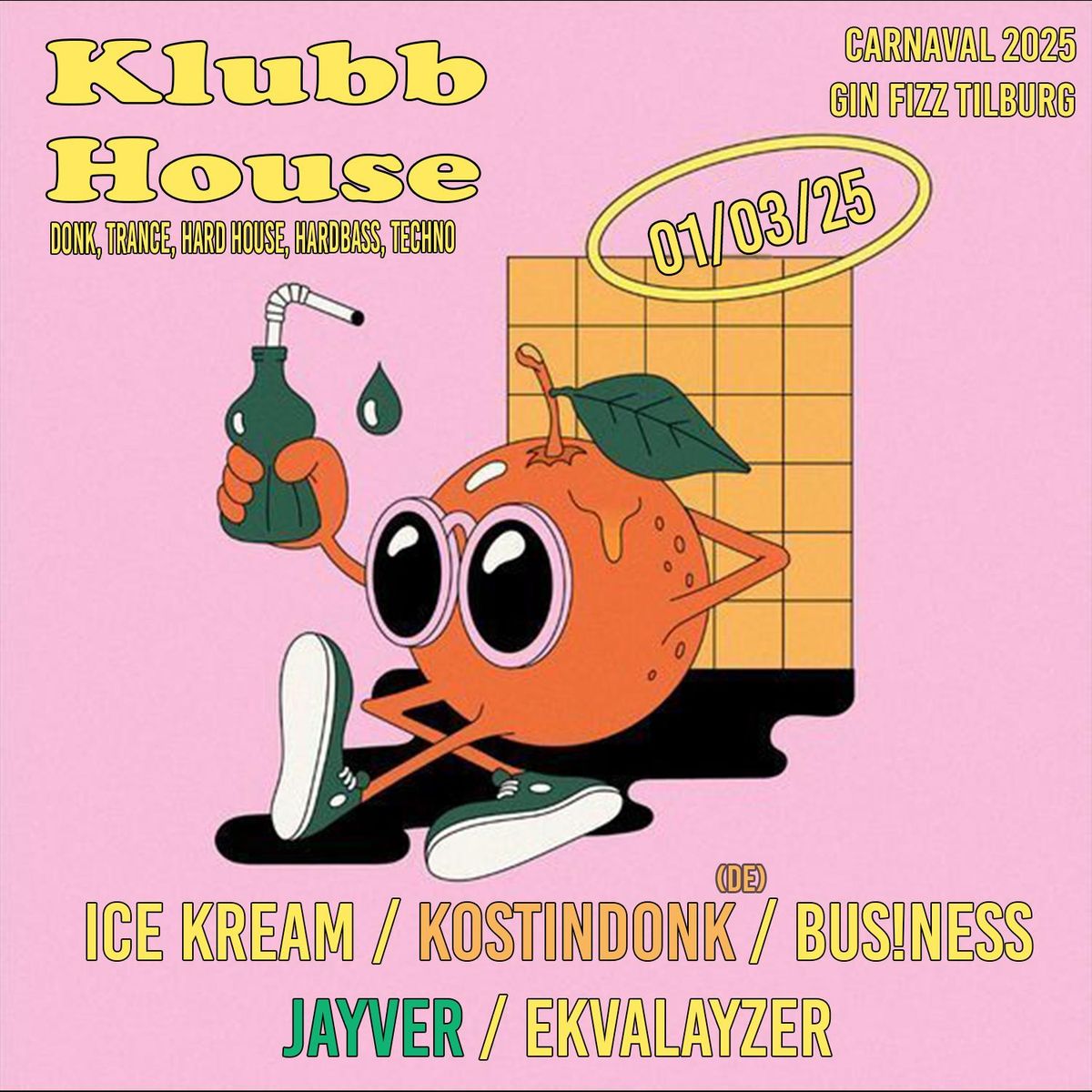 Klubb House Carnavals Edition - Powered by TRI poloski