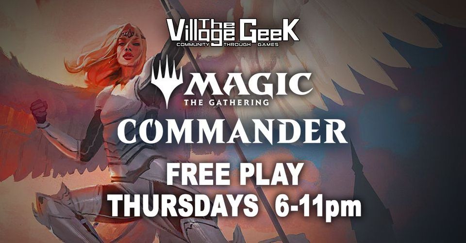 Magic the Gathering Commander Free Play