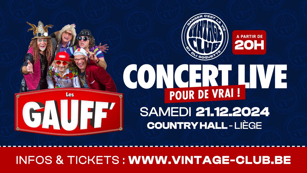 Les Gauff en Concert Live Country Hall Li\u00e8ge 21\/12