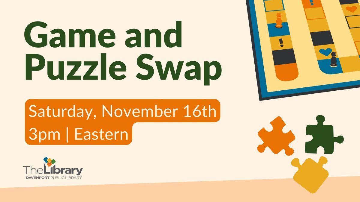 Game and Puzzle Swap