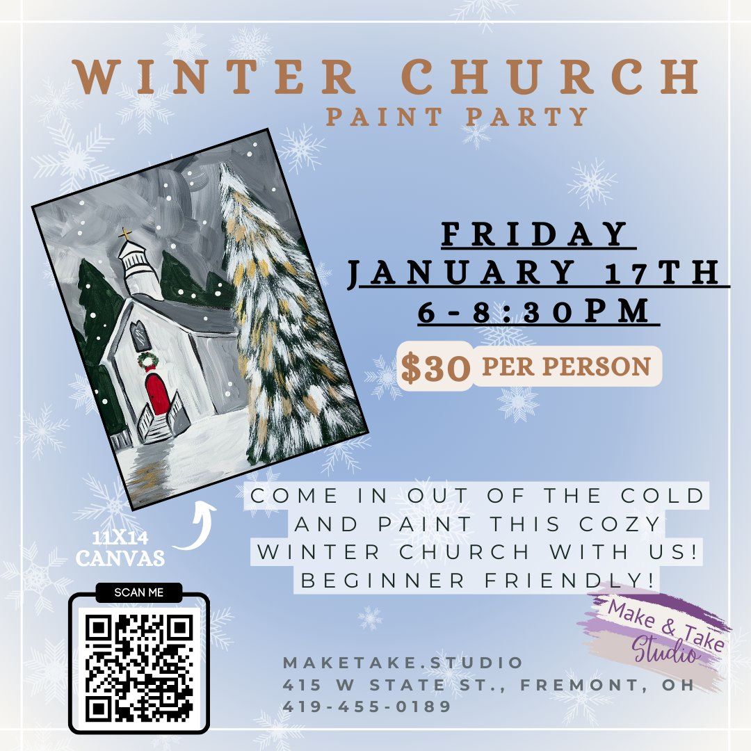 Winter Church Paint Party