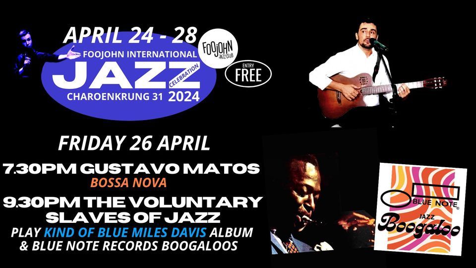 FIJC2024 DAY 3 GUSTAVO MATOS \/ THE VOLUNTARY SLAVES OF JAZZ live at Foojohn jazz club