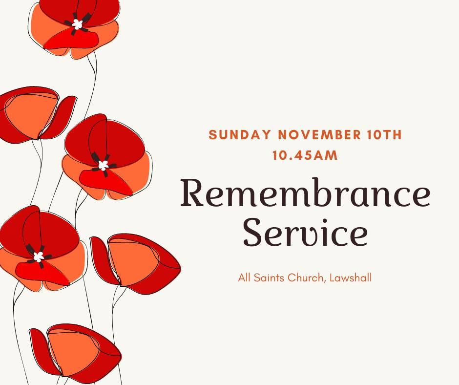 Remembrance Sunday Service